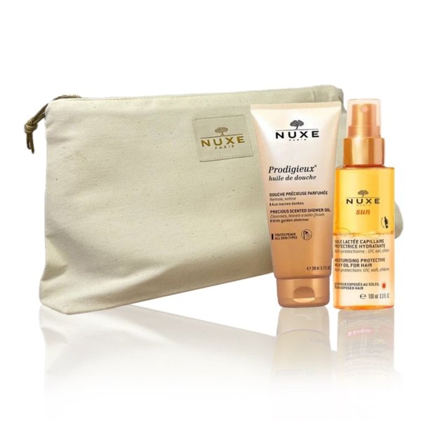 NUXE SUN Trousse Huile Lactée + Huile De Douche OFFERT. Paraplume