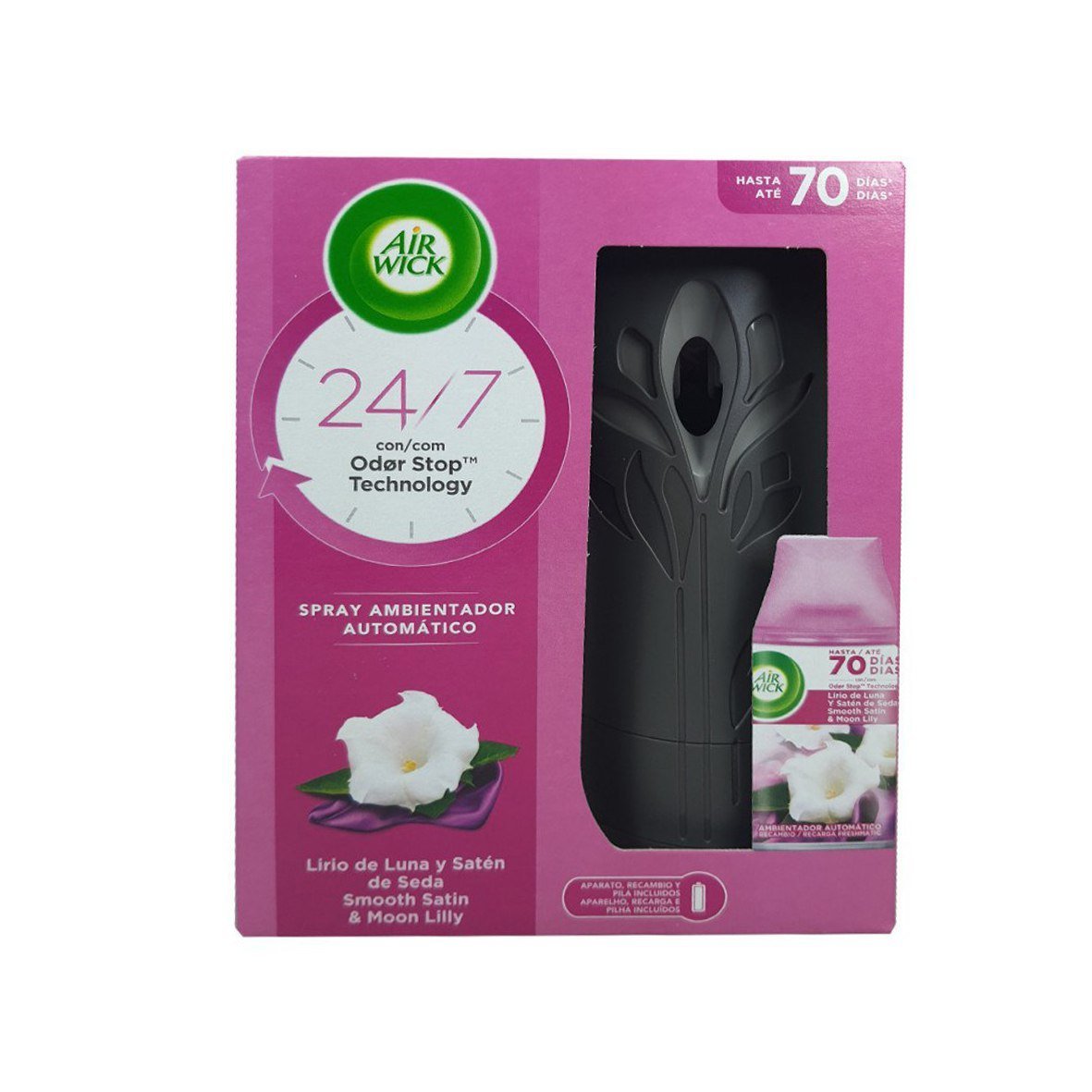 AIR WICK Parfum Ambiance Smooth Satin & Moon Lily. Paraplume