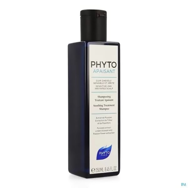 PHYTO Apaisant Shampooing cheveux sensibles . Paraplume