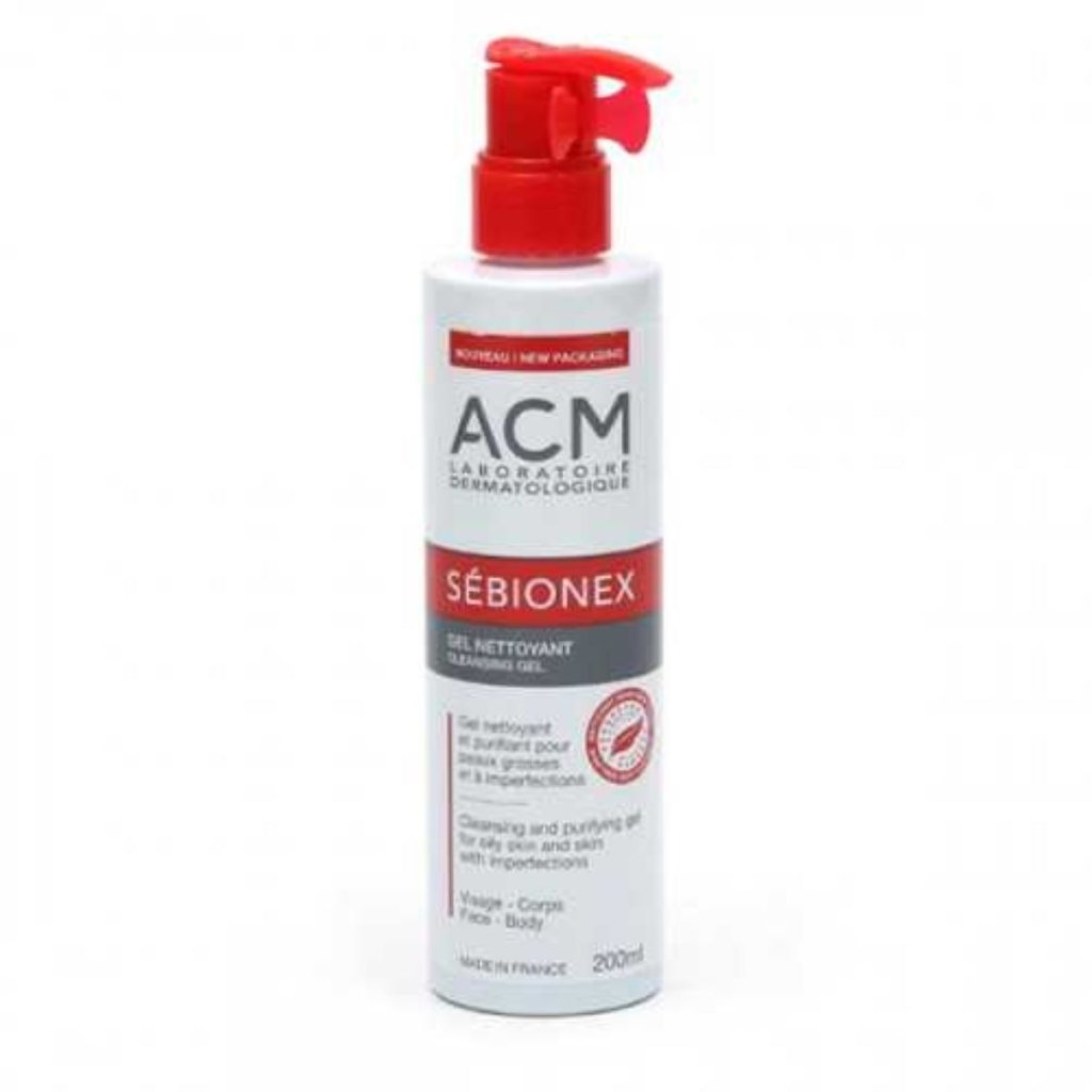 ACM Sébionex Gel Nettoyant 200 ML . paraplume