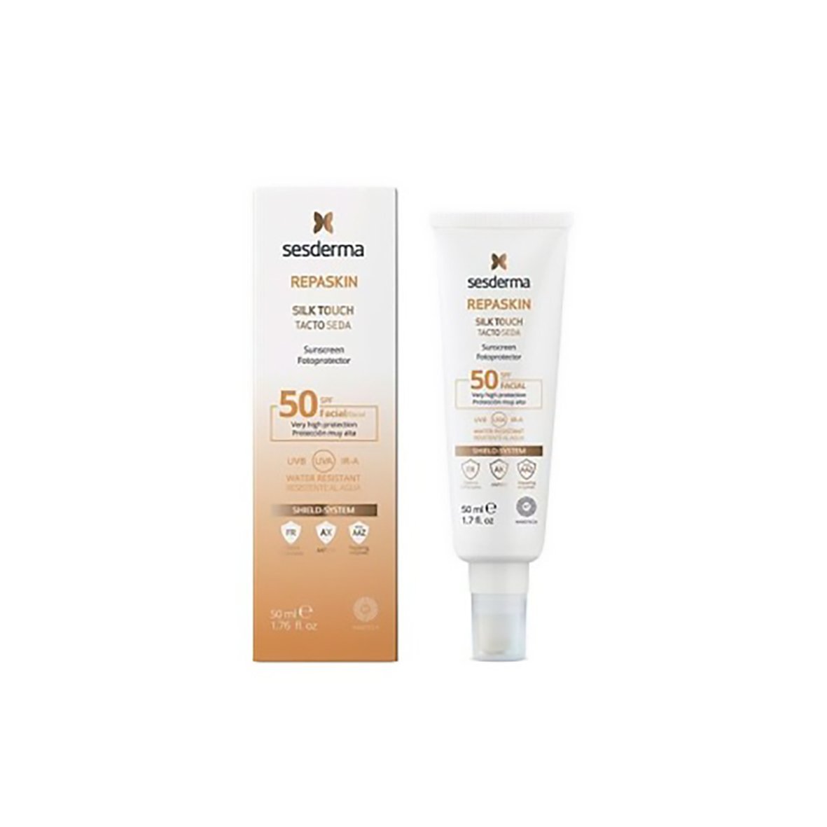 SESDERMA Repaskin Ecran solaire Photoprotecteur SPF 50 . Paraplume