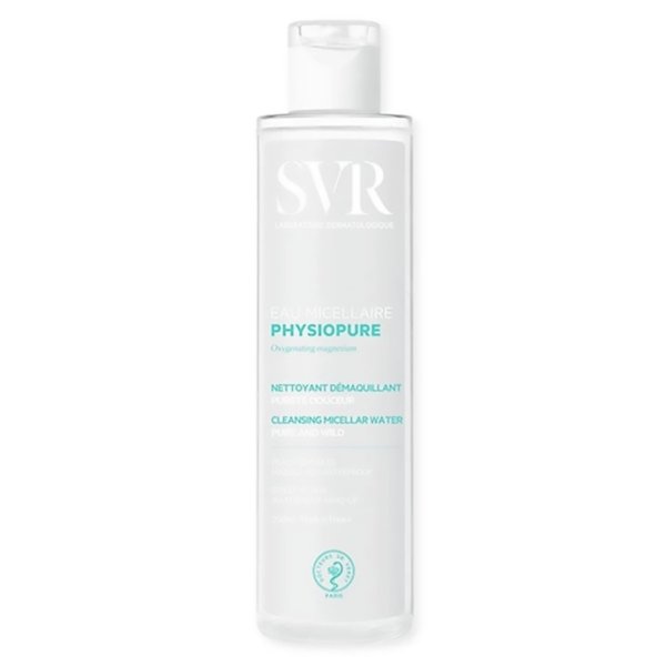 SVR Physiopure Eau Micellaire Démaquillant 200 ml. Paraplume