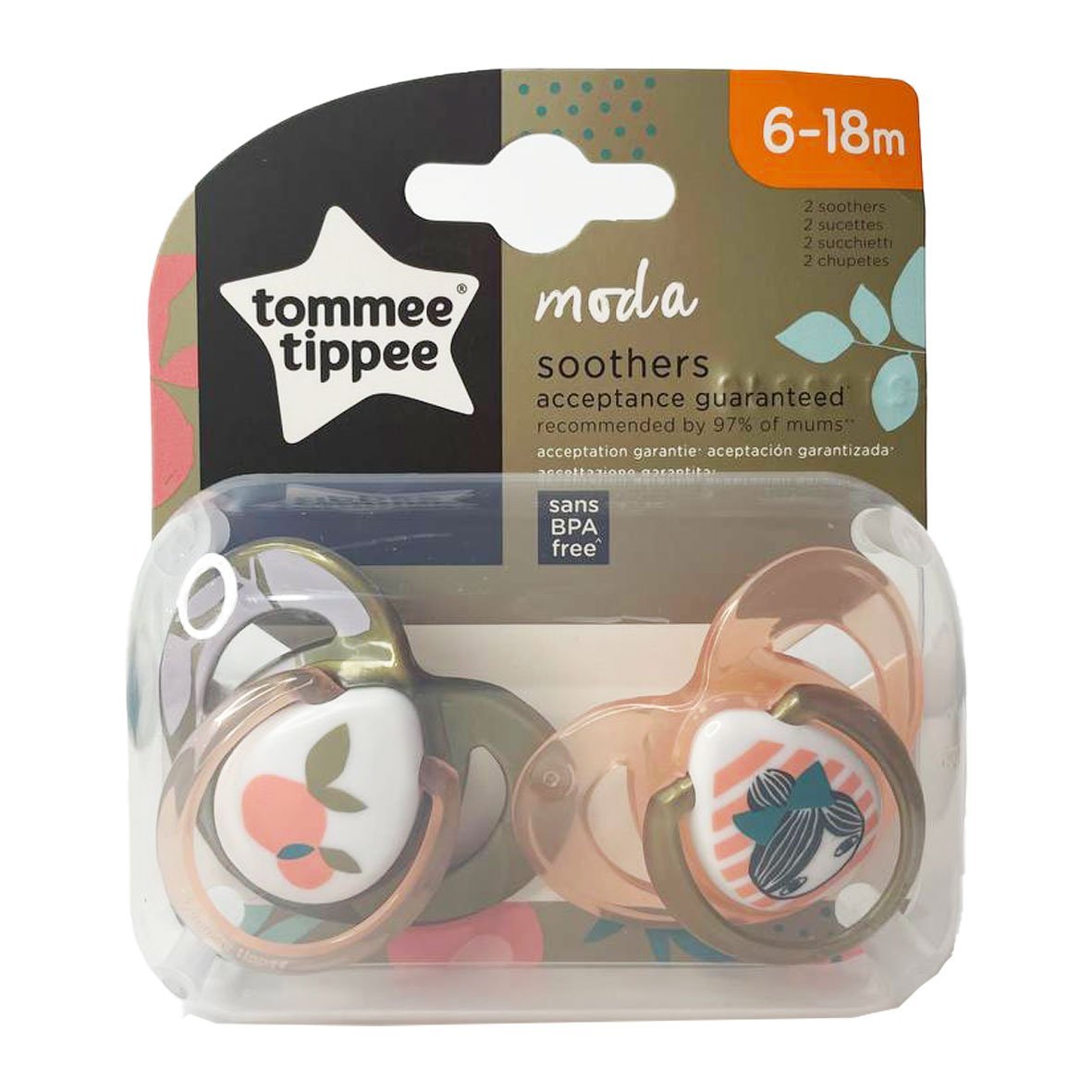 TOMMEE TIPPEE Sucette 6-18 m . Paraplume