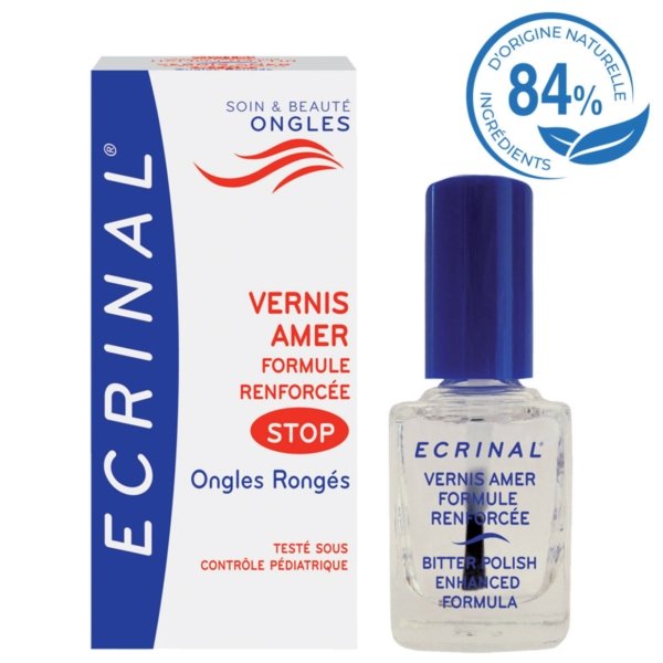 ECRINAL Vernis Amer Stop aux Ongles Rongés. paraplume