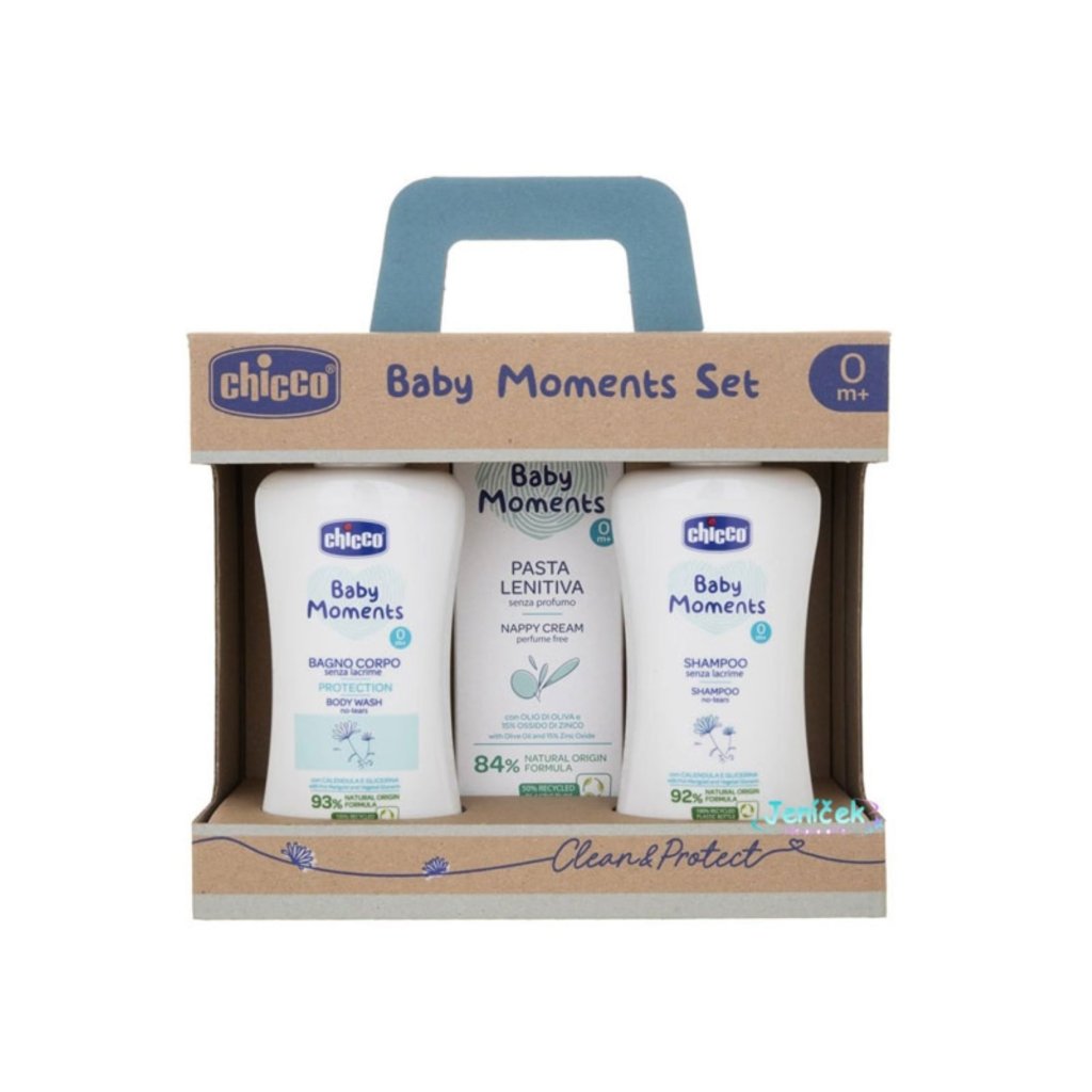 CHICCO Set Baby Moments 0m+. paraplume