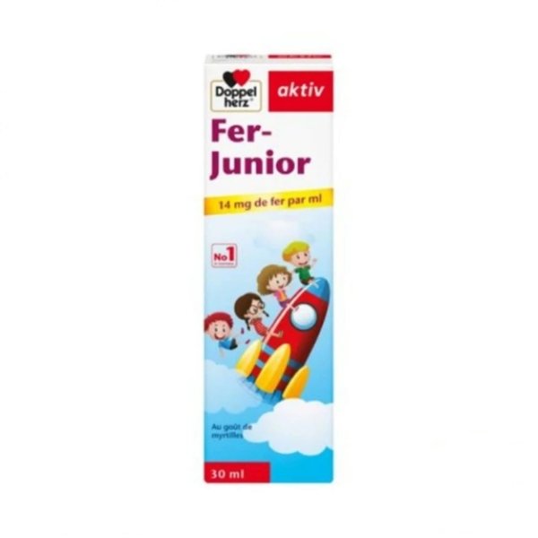Doppel Herz Aktiv Fer Junior 30 ML. paraplume