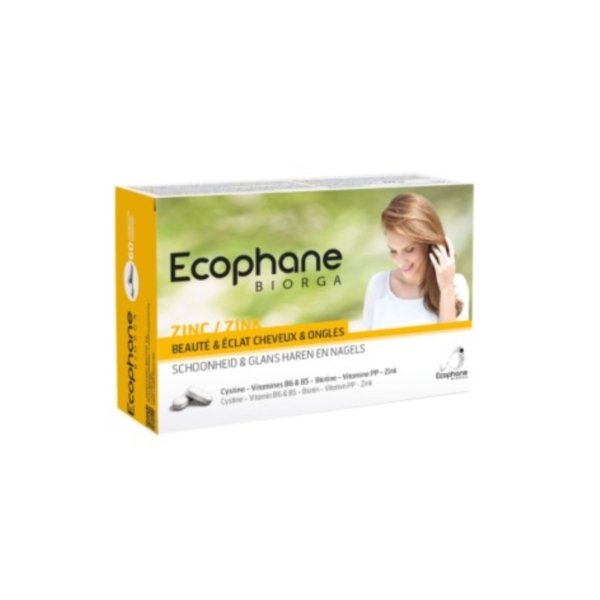 BIORGA ECOPHANE Cheveux Et Ongles 60 Comprimés. paraplume