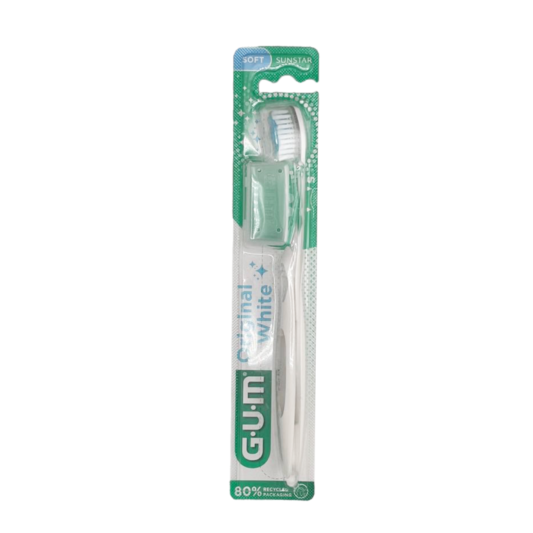 GUM Original White Brosse à Dents Soft. Paraplume