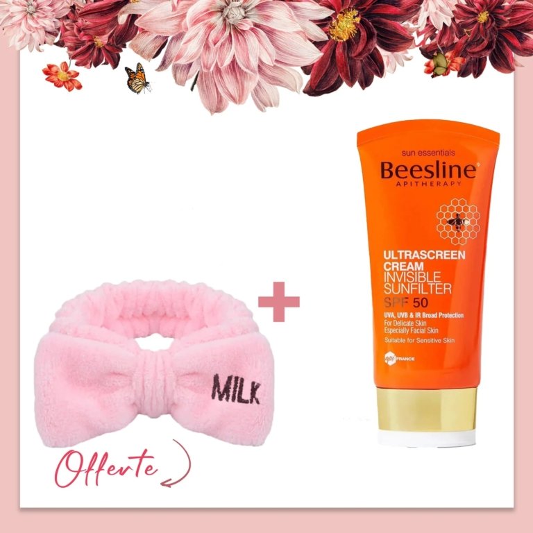 BEESLINE Ultrascreen Cream Invisible Sunfilter SPF50. paraplume