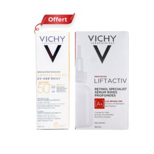VICHY LIFTACTIV Retinol Serum + UV Age Daily SPF 50+ Offerte. paraplume