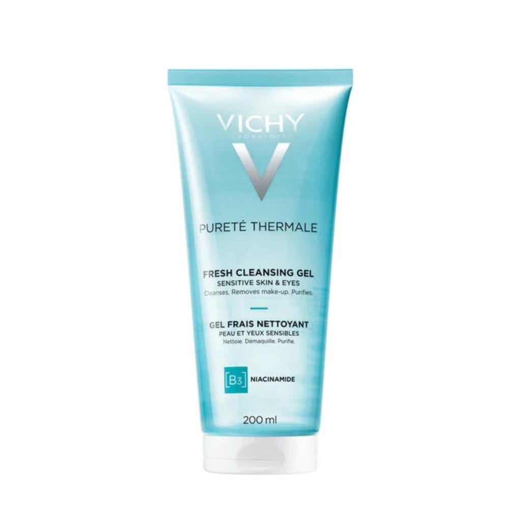 VICHY Pureté Thermale Gel Frais Nettoyant . paraplume