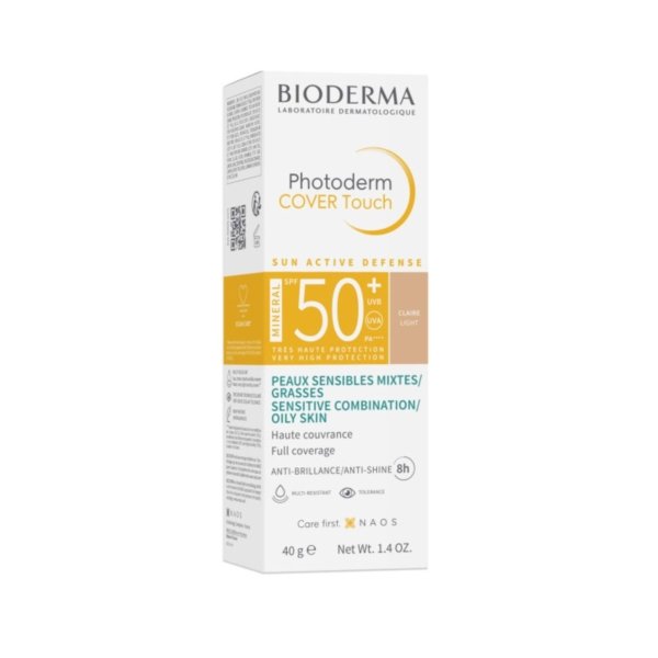 BIODERMA Photoderm COVER Touch Mineral SPF 50+. paraplume