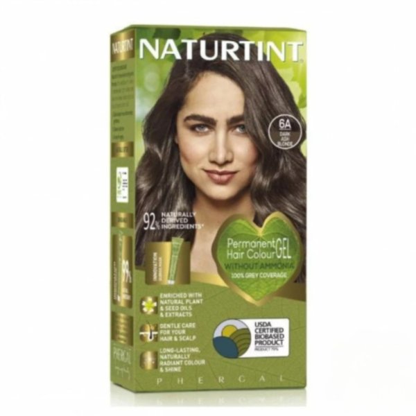NATURTINT Coloration 6A Blond Cendré Foncé. paraplume