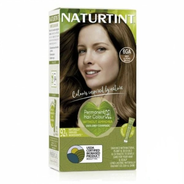 NATURTINT Coloration 6GA Chatain Foncé Amande . paraplume