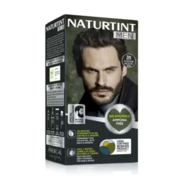 NATURTINT Men Coloration 3N Brun Chatain Fonce . paraplume