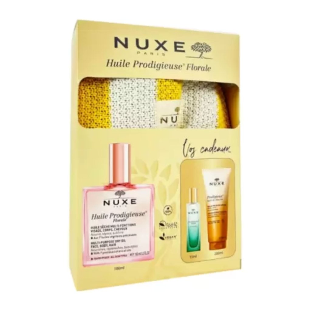 NUXE Coffret Huile Prodigieuse Florale. paraplume