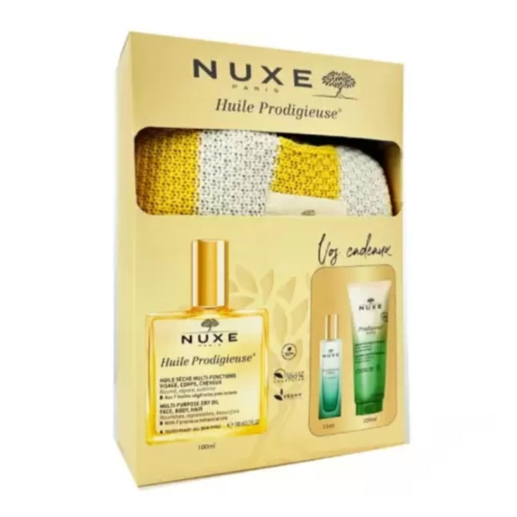 NUXE Coffret Huile Prodigieuse. paraplume
