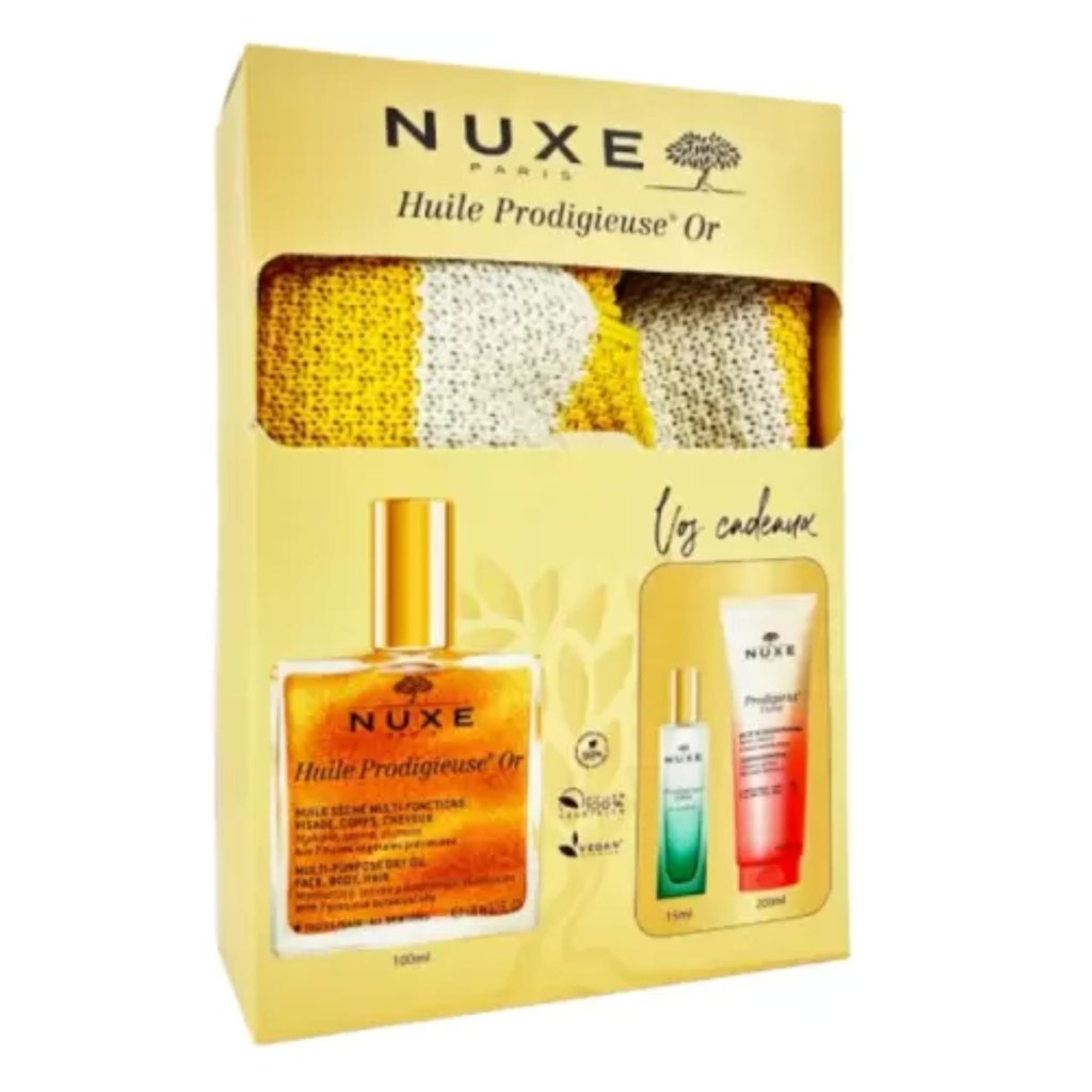 NUXE Coffret Huile Prodigieuse Or. Paraplume