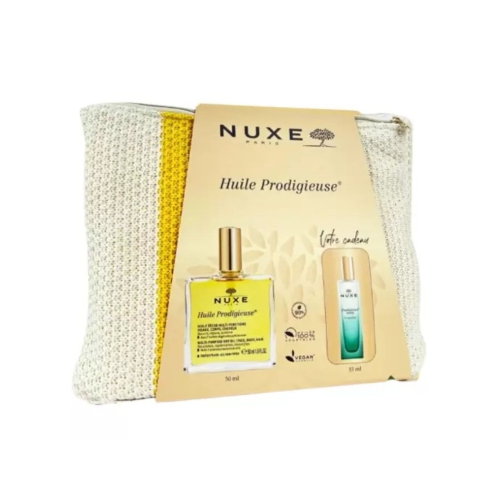 NUXE Trousse Huile Prodigieuse 50 ML & Le parfum Néroli 15 ML Offert. paraplume