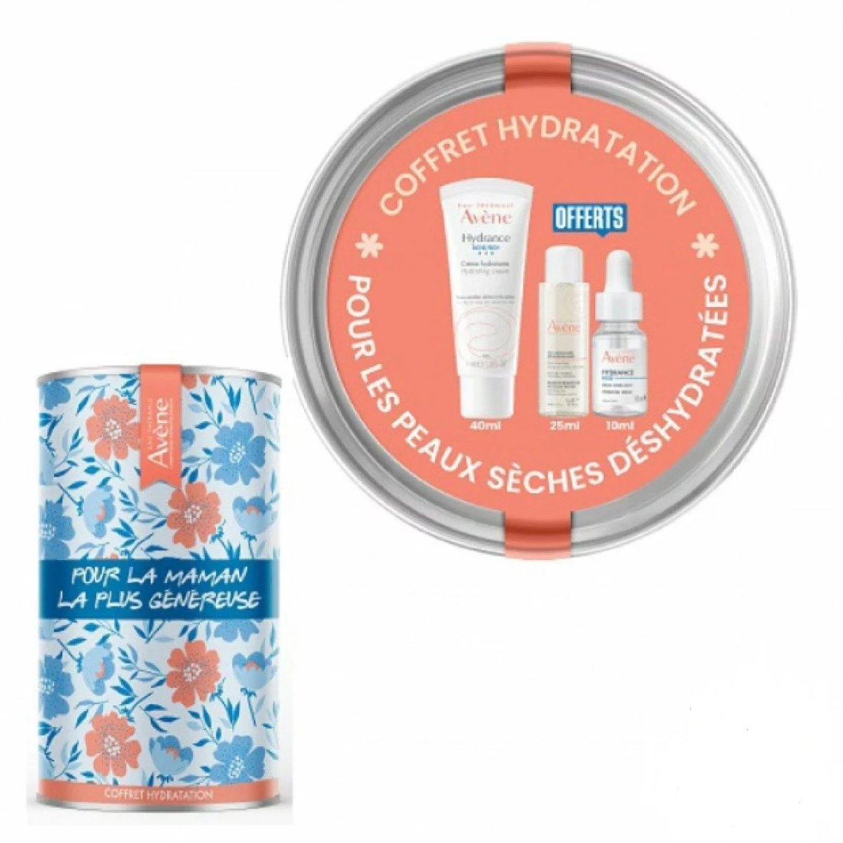 AVENE Coffret Hydratation Peaux Sèches Et Déshydratées . paraplume