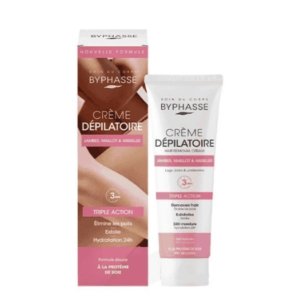 BYPHASSE Crème Dépilatoire Silk Protein 125 ML. paraplume