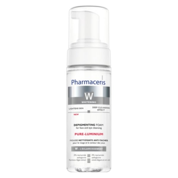PHARMACERIS W Pure Luminium Mousse Nettoyante Anti taches. paraplume