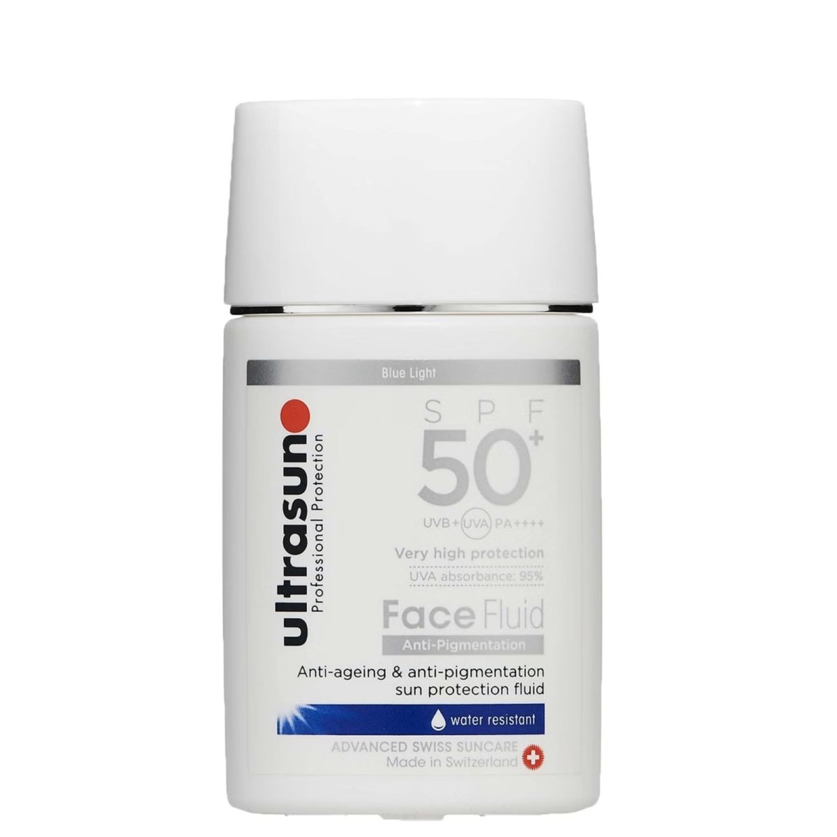 ULTRASUN Face Fluid Anti pigmentation SPF 50+. PARAPLUME