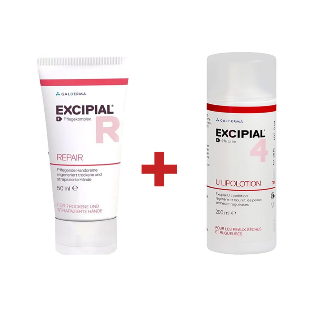 PACK EXCIPIAL Repair & U4 Lipolotion. Paraplume