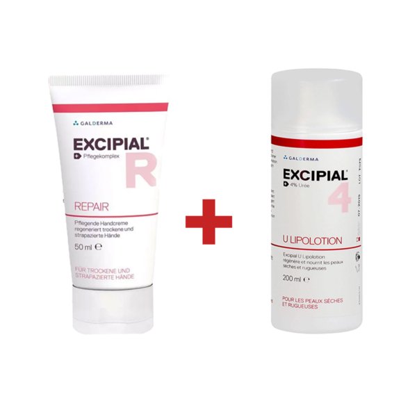 PACK EXCIPIAL Repair & U4 Lipolotion. Paraplume