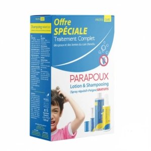 Parapoux Lotion + Shampooing. paraplume