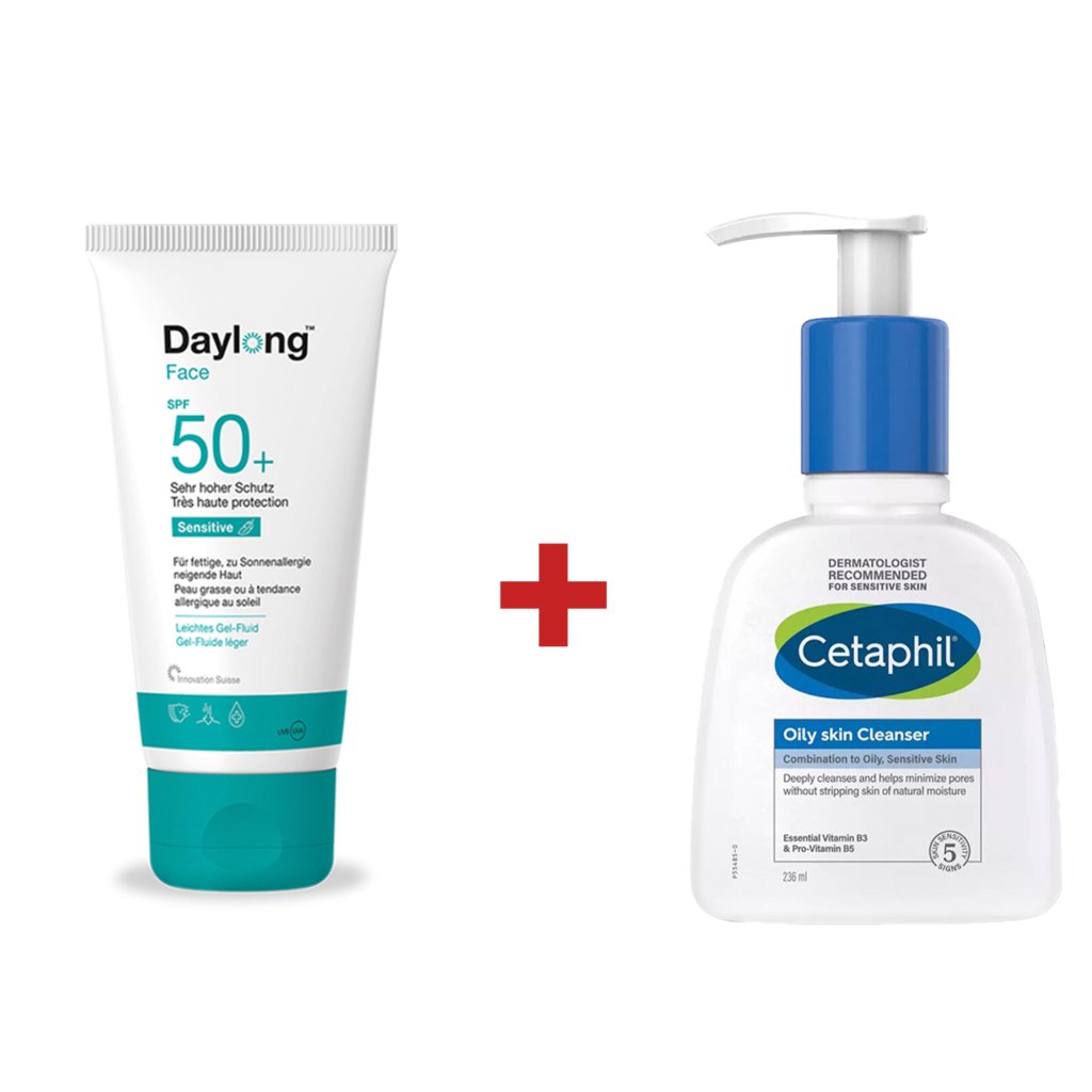 PACK DAYLONG Face Gel Fluide Léger SPF 50+. paraplume