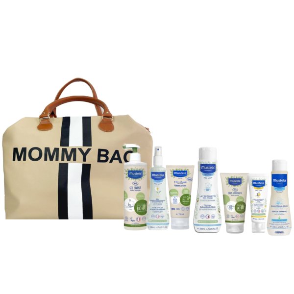 MUSTELA Sac Bébé Mommy Bag. paraplume