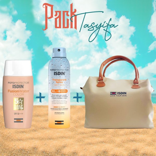 PACK ISDIN Fusion Water Color Medium SPF 50 . paraplume
