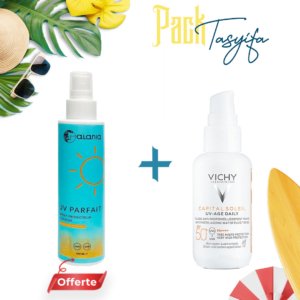 PACK VICHY UV Age Daily Teinté. Paraplume