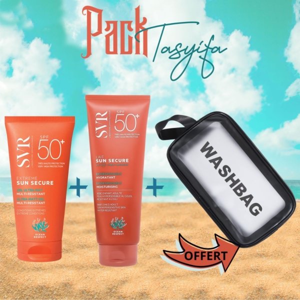 SVR Pack Extrême Sun Secure SPF 50+. Paraplume