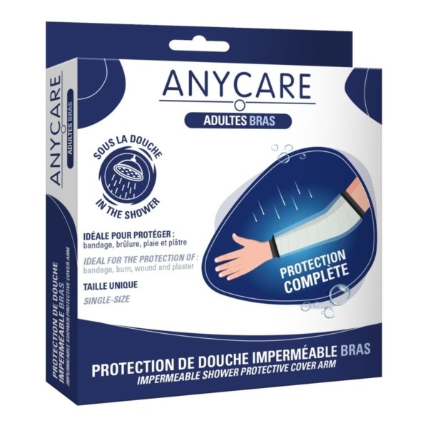 ANYCARE Adultes Protection De Douche Imperméable Bras . paraplume