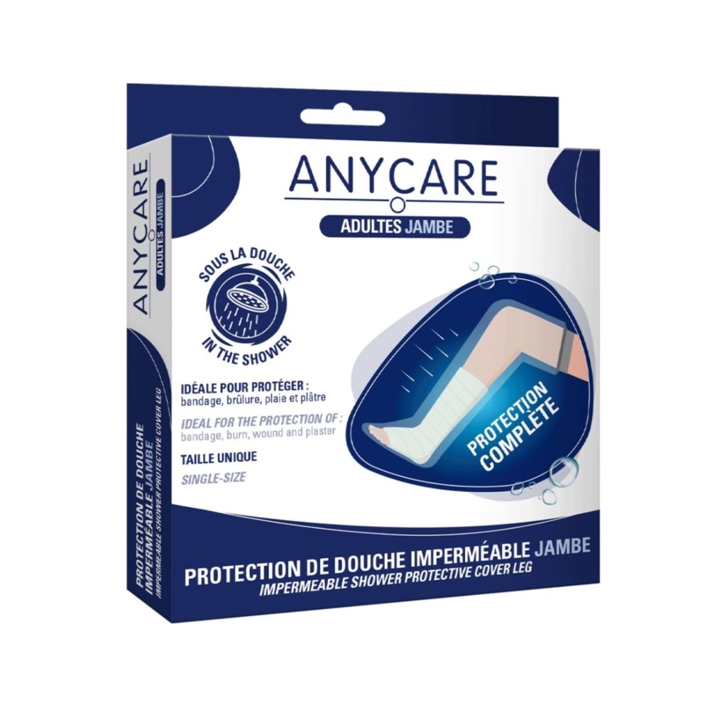 ANYCARE Protection De Douche Imperméable Jambe. paraplume