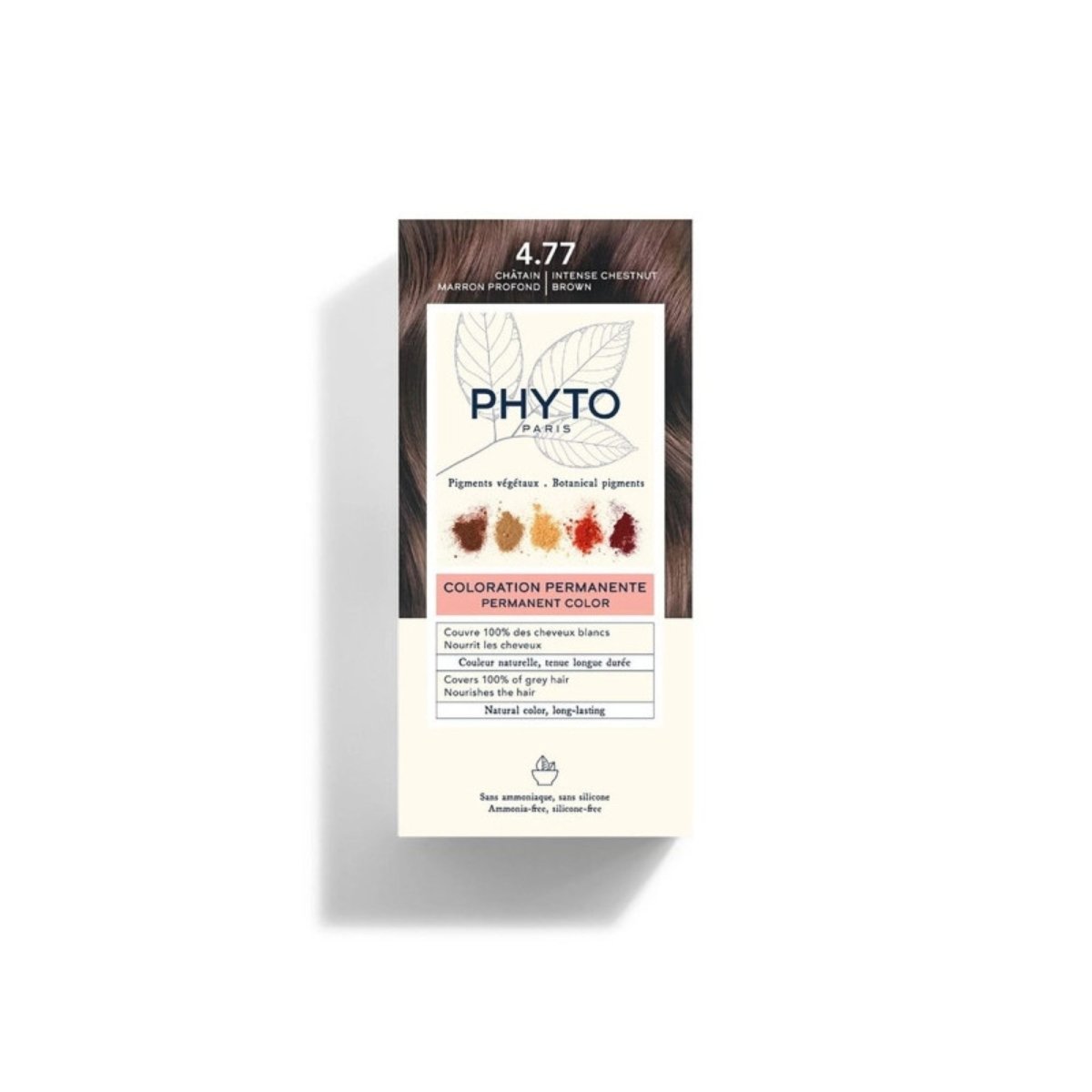 PHYTO Color 4.77 Chatain Marron Profond. paraplume