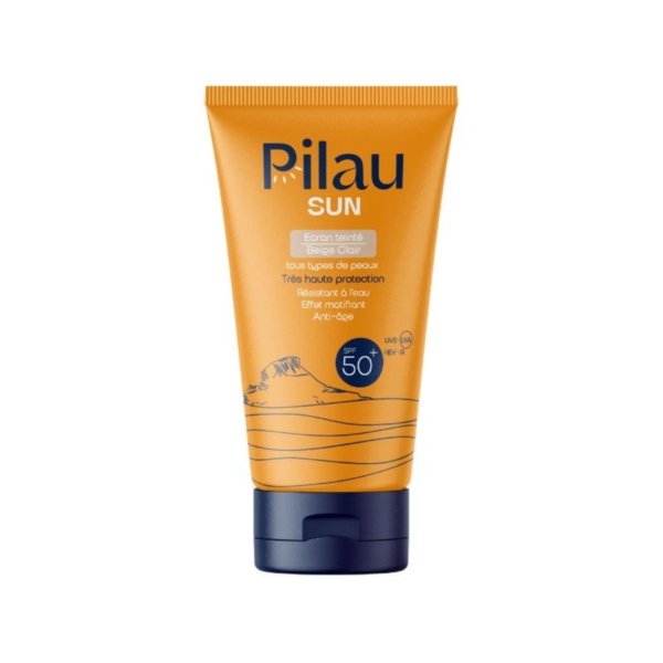 PILAU Sun Ecran Teinté SPF 50+. paraplume