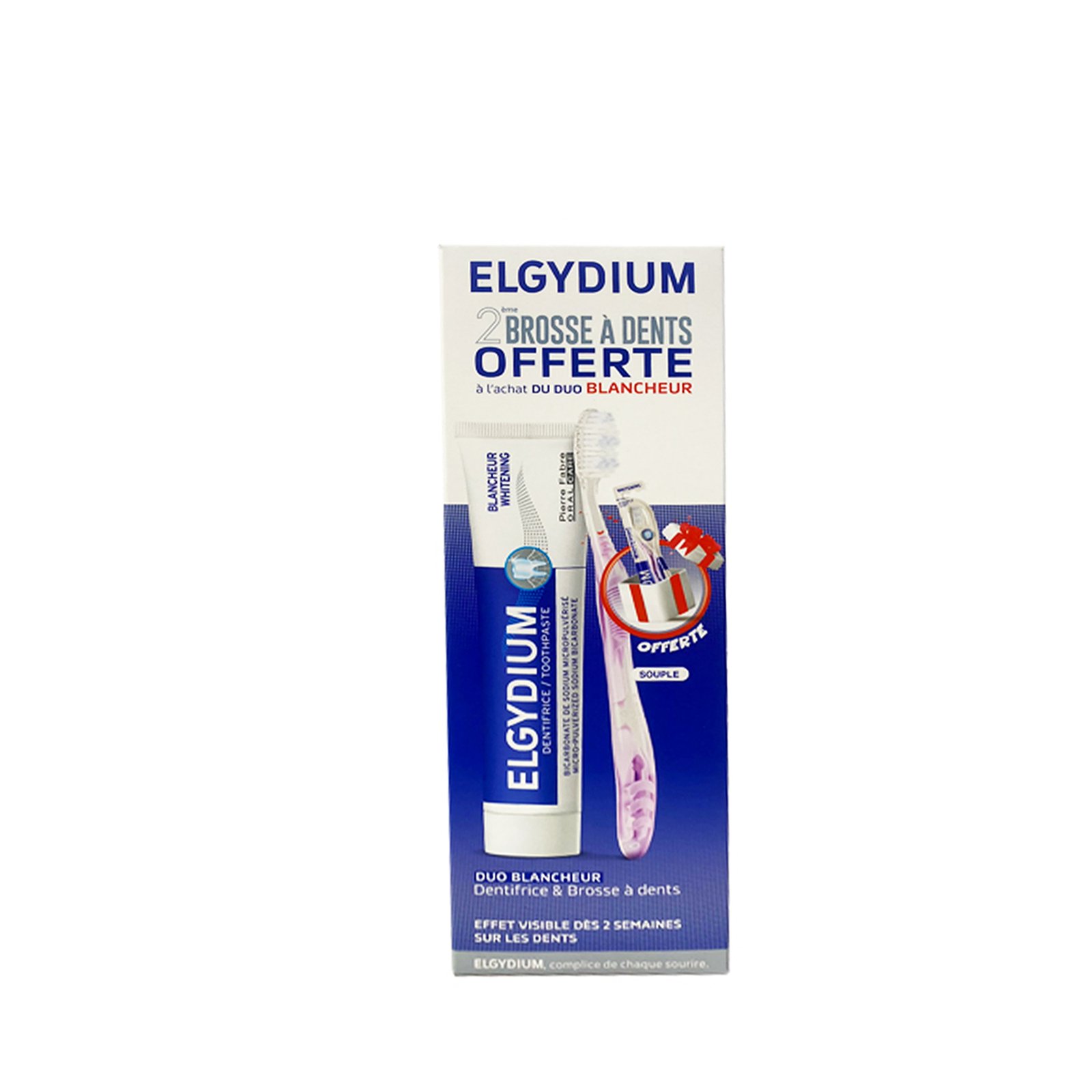 HJGHJ ELGYDIUM Duo Blancheur Medium. paraplume