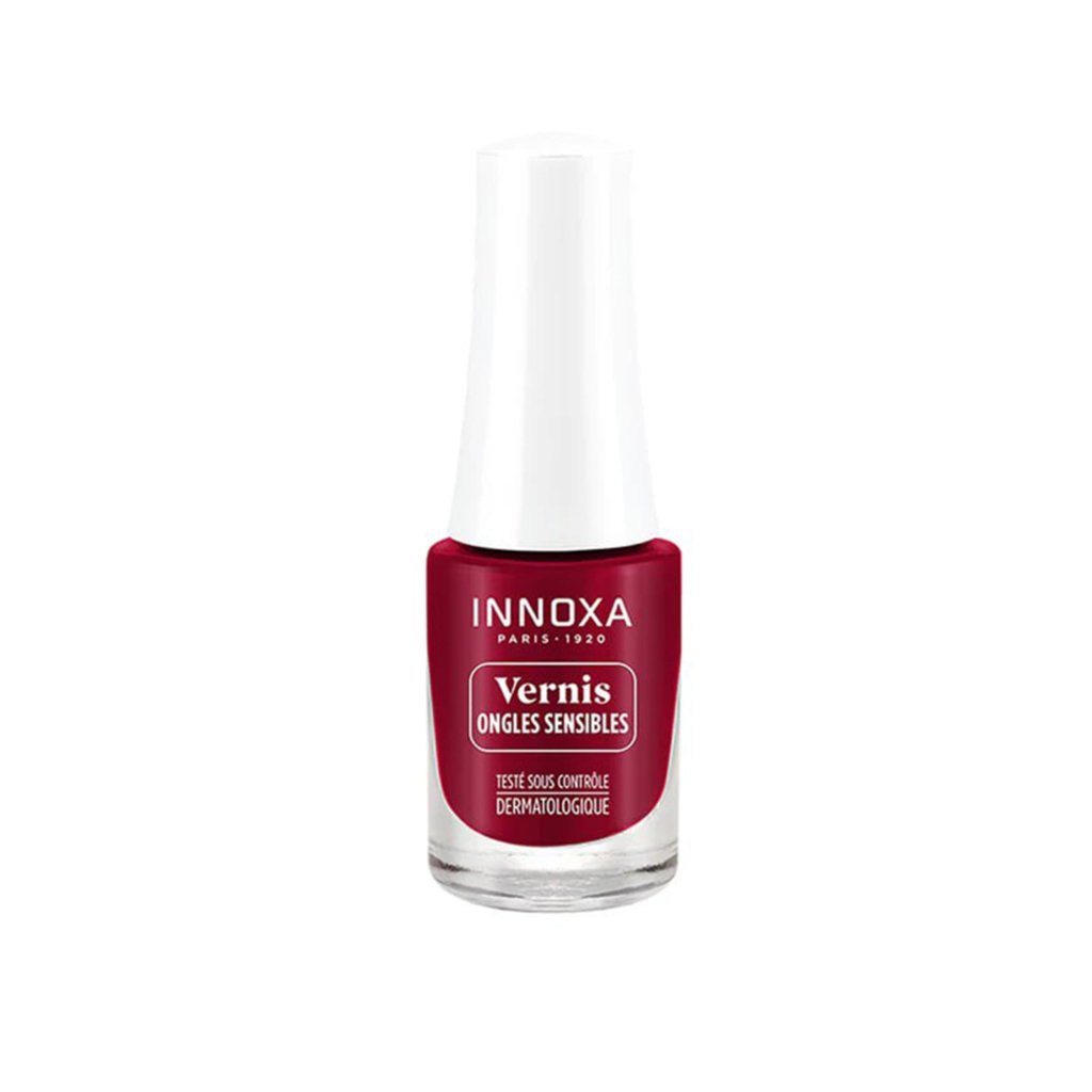 INNOXA Vernis à Ongles Sensibles 410 Rouge Rouge. Paraplume
