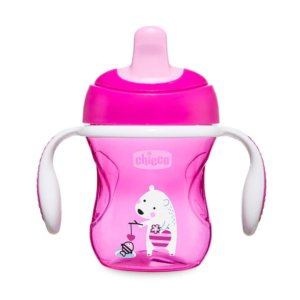 CHICCO TASSE DE TRANSITION 6 MOIS Rose. paraplume