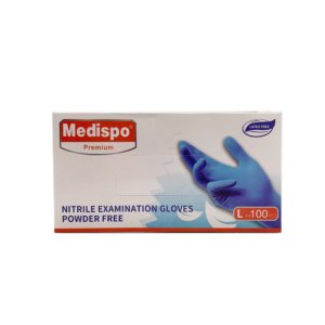 MEDISPO Premium Gants D’examen En Nitrile L. paraplume