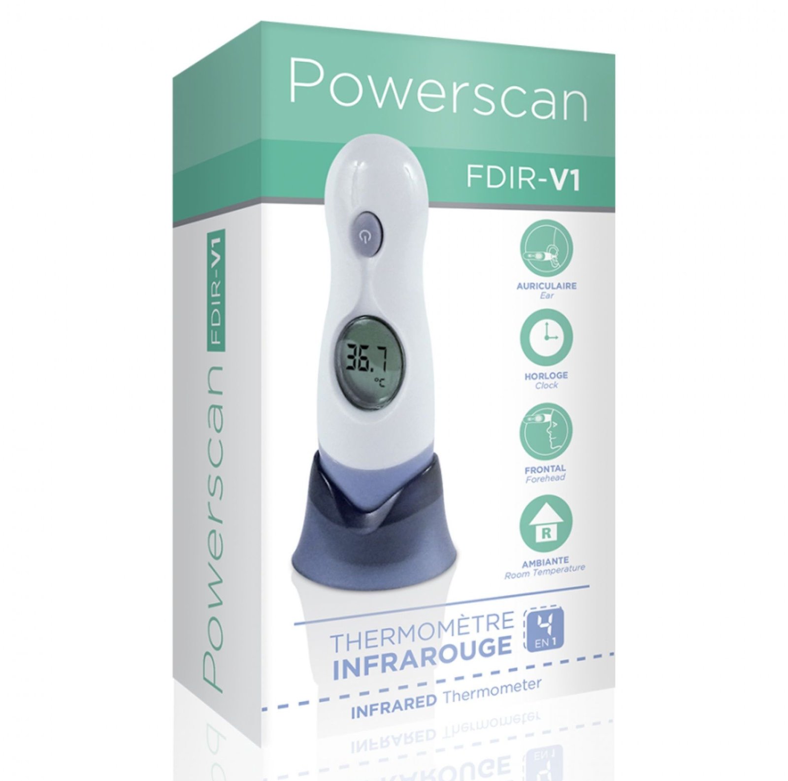 thermometre-infrarouge-fdir-v1-powerscan POWERSCAN Thermomètre Infrarouge. Paraplume