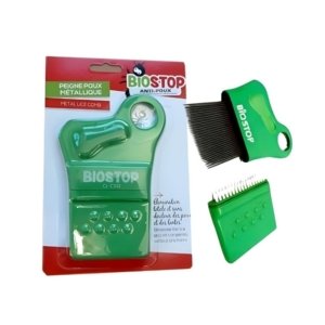 BIOSTOP Peigne Poux Métallique . paraplume