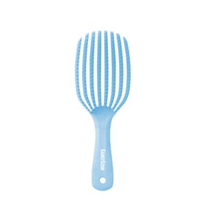 SANOSOIN Curly Brosse à Cheveux Bleue. Paraplume