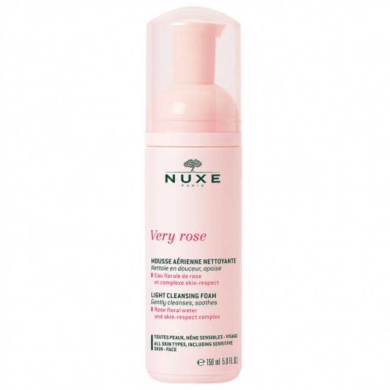 NUXE Very Rose Mousse Aérienne Nettoyante. Paraplume