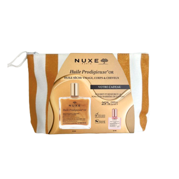 NUXE Trousse Huile Prodigieuse Or 50 ML. paraplume