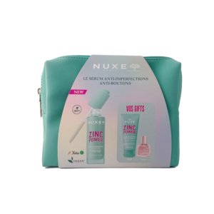NUXE Trousse Zinc Power Sérum Anti Imperfections. paraplume