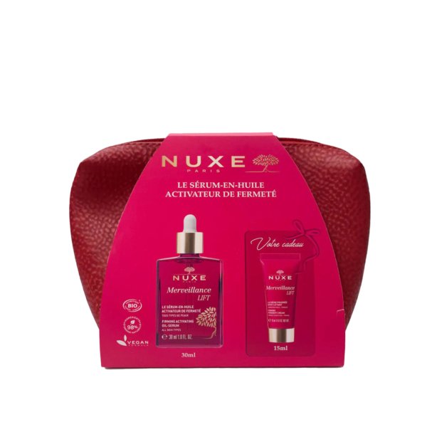 NUXE Trousse Le Sérum En Huile Activateur De Fermeté. paraplume